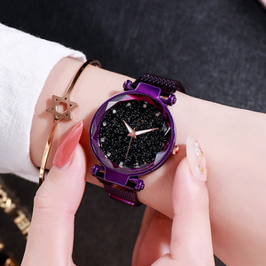 Reloj de cuarzo para mujer con esfera grande, doble calendario, luminoso, resistente al agua, correa de acero, venta al por mayor y procesamiento. - Product Image 1