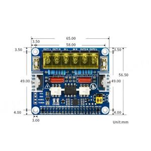 Raspberry Pi 4.ª Generación, Raspberry Pi 4B/3B, Placa de Expansión Aislada con Tiristores de Doble Canal - Product Image 3