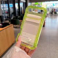 Coque de téléphone transparente anti-rayures, mignonne et antichoc avec protection d'appareil photo pour iPhone 17 Air 16 15 14 13 12 11 Pro Max