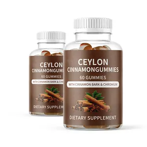 OEM/ODM Organic Ceylon Cinnamon Gummies Vitamin Supplement With Ceylon Cinnamon For Keep Gastrointestinal Wellness