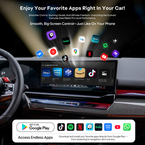 กล่อง Universal Wireless CarPlay AI <span class=keywords><strong>Box</strong></span> รองรับเครือข่าย 4G ระบบ Android 13 กล่องมัลติมีเดียอัจฉริยะ 8GB 128GB อะแดปเตอร์ Carplay สำหรับดู Netflix - Product Image 4