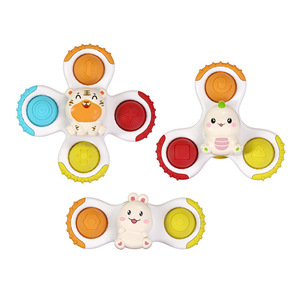 Ventouse filature jouet bébé amusant Table à manger enfants magique rotatif doigt doigt Gyroscope transfrontalier vente chaude - Product Image 3