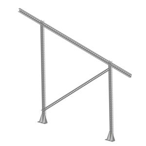 Système de montage solaire <span class=keywords><strong>photovoltaïque</strong></span> au sol à grande échelle pour terrains ouverts, certifié TUV, à haute capacité de charge, galvanisé à chaud - Product Image 6