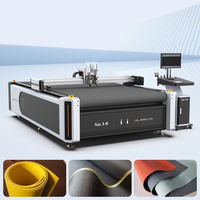 Máquina de Corte de Fieltro de Carbono y Tejido Compuesto CNC AOL de Alta Velocidad con Cuchilla Circular, 3 Años de Garantía