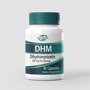 Cápsulas DHM 350mg por Porción, 90 Cápsulas Vegetales, Extracto de Té de Dihidromiricetina, Suplemento Dietético, OEM, ODM, Marca Privada - Product Image 1