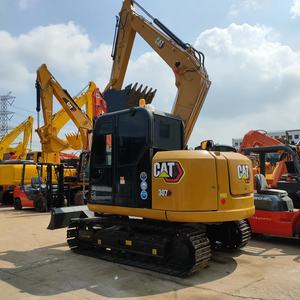 Mini-excavatrice de 7 tonnes pour sites d'excavation, modèle CAT 307E2, excavatrice sur chenilles d'occasion, excavatrice Caterpillar du Japon à vendre - Product Image 3