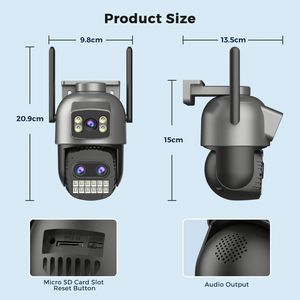 Caméra Horloge Réveil 4K Alarme Wifi L1S14 - Product Image 6