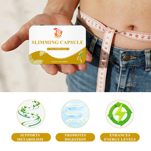 OEM ODM Slimming Capsules with Bitter Melon Chromium Natural Herbal Supplements Dietary Capsules Support Healthy Appetite - Product Image 3
