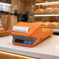 Terminal de point de vente portable Android MT8766V, écran tactile capacitif de 5,45 pouces, NFC, caisse enregistreuse portable pour les scénarios de paiement