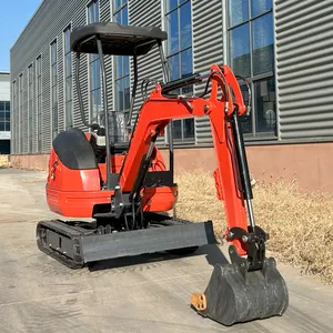 Free Shipping Backbone Machinery Excavators 1.5 Ton 1.2ton 1200kg Bagger Digger 2000kg Mini Small Excavator