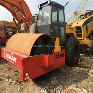 Venta caliente usado Dynapac CA251D CA25D rodillo de carretera vibratorio de 3 toneladas a 20 toneladas con componentes de núcleo de bomba de Motor a la venta - Product Image 1
