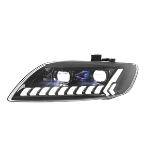 For 06-15 Q7 12V <b>LED</b> <b>Headlight</b> Assembly Modification New Daytime Running Lights Flowing Turn Signal Lens 12v <b>LED</b> <b>Headlights</b> for - Product Image 5