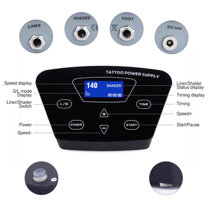 BIOMASER P300 Dermógrafo Digital, Máquina de Maquillaje Permanente, Máquina de Tatuaje, Juego Completo, Negro Perla, Maquillaje Permanente - Product Image 4