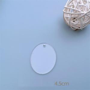 공장 레이저 절단 조각 2MM 플라스틱 보드 아크릴 시트 투명 아크릴 디스크 원 - Product Image 6