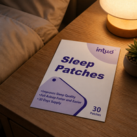 Patch transdermique pour le sommeil, 30 patchs de 3x3 cm, patch de nuit discret, enregistré chez la FDA, patch d'aide au sommeil personnalisé OEM pour la vente en gros