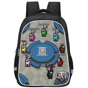 Mochila escolar Oxford con temática de juego Space Werewolf, <span class=keywords><strong>universal</strong></span> para estudiantes de primaria y secundaria, gran capacidad, transpirable - Product Image 1