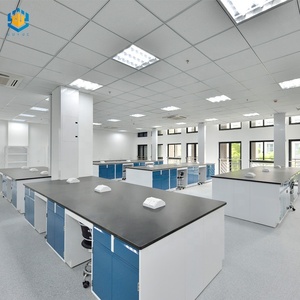 Bán Hot Vật Lý Phòng Thí Nghiệm Bảng Bàn Làm Việc Trung Tâm Bảng Với Dưới Kệ - Product Image 4