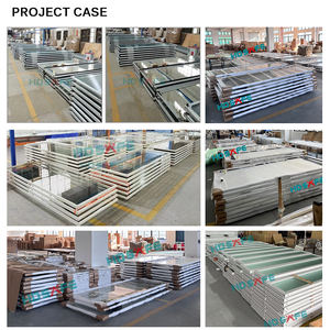 HDSafe ชุดประตู<span class=keywords><strong>บาน</strong></span><span class=keywords><strong>เลื่อน</strong></span>สำหรับใช้ในสำนักงาน, <span class=keywords><strong>ประตู</strong></span><span class=keywords><strong>บาน</strong></span><span class=keywords><strong>เลื่อน</strong></span>ไร้ขอบขอบขอบขอบรางอลูมิเนียมฮาร์ดแวร์ห้องประชุมกระจกฝ้า - Product Image 6