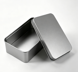 Source Factory premium Hot Selling modern design One-Stop Customization Silver Metal <b>Card</b> Case for <b>card</b> game - Product Image 3
