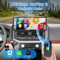 Navihua Nuevo Diseño Radio de Auto Android de 15.5'' con GPS, Multimedia, Carplay, Unidad Estéreo para Auto con DSP para Toyota Land Cruiser LC200 2007-2015