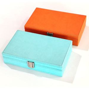 Porta Carte <span class=keywords><strong>da</strong></span> <span class=keywords><strong>Gioco</strong></span> in Pelle a Singolo Mazzo, Set <span class=keywords><strong>da</strong></span> Poker con Mazzo Standard Incluso - Product Image 2