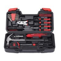 Juego de Herramientas Manuales Profesionales de 39 Piezas, Estuche Rígido, 1 Año de Garantía, Portátil, para Uso Doméstico, Soporte Personalizado OEM/ODM, Estándar de Zhejiang