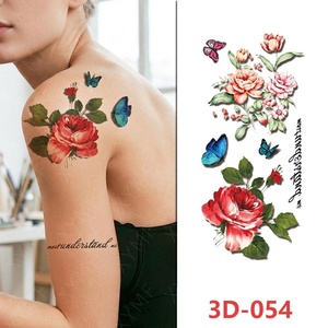 สติกเกอร์สักลายชั่วคราว 3 มิติ ลายเซ็กซี่ สำหรับสาวๆ คุณภาพสูง กันน้ำ ติดทนนาน เป็นมิตรกับสิ่งแวดล้อม <span class=keywords><strong>ขา</strong></span>ยส่ง - Product Image 2