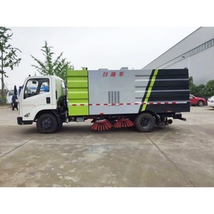 Camión barredor de calles de alta presión y vacío JMC de 4000L, camión de succión para limpieza de calles urbanas y pistas de aeropuertos - Product Image 3