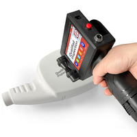 Impresora de inyección de tinta DMX New Date de 12.7 mm, impresora portátil digital TIJ para números de lote, códigos de barras, fechas de caducidad y etiquetas de papel.