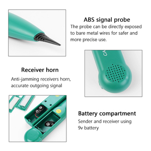 MS6812ネットワークケーブルワイヤートラッカー検出器テスター電話電話回線コードトラッカー - Product Image 4