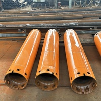Pièces de rechange pour la construction de tuyaux de revêtement rotatifs FAE, tuyaux de revêtement à double ou simple paroi soudés pour pièces de rechange d'oscillateur de revêtement et de fondation