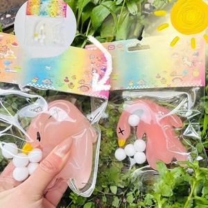 ของเล่นบีบคลายเครียดรูปอุ้งเท้าแมว/กรงเล็บหมี TPR ขายส่ง - บีบแล้วคืนรูปช้าๆ ของขวัญสำหรับเด็ก ปรับแต่งการ์ดได้ - Product Image 2