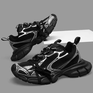 Chaussures de sport décontractées pour femmes, style podium, sur mesure, Paris 3XL, respirantes, à lacets, semelle épaisse, tendance automne, course à pied - Product Image 6