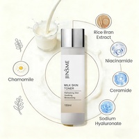 Tonique VC de luxe de marque privée, équilibrant le pH, rafraîchissant, végétalien, meilleur tonique pour la peau au lait pour une peau éclatante