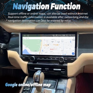 สำหรับ Porsche Macan 2011 2012-2018 เครื่องเล่นวิดีโอ GPS นำทาง Carplay จอภาพขนาด 12.3 นิ้ว Qled ระบบ Android เครื่องเสียงติดรถยนต์ - Product Image 4