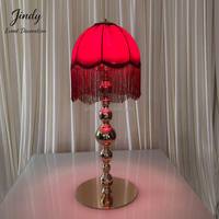 Lampe de table JINDY Boho à franges, rechargeable, tactile, à intensité variable, sans fil, portable, abat-jour rétro à pompons pour banquets, fêtes et événements