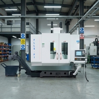 Máquina CNC de 5 Ejes de Pequeña Escala, Alta Rigidez, Recorrido de 500 mm, para Mecanizado de Componentes Aeroespaciales