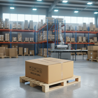 Boîte d'emballage logistique express en carton ondulé renforcé personnalisée ZE BANG pour l'e-commerce, résistante à la pression