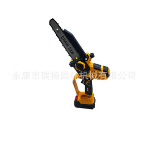 Mini motosierra de 8 pulgadas inalámbrica a batería para cortar madera y jardinería - Product Image 2