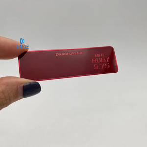 Etiqueta de placa grabada con logotipo de acero inoxidable, pegatina personalizada, etiquetas de metal - Product Image 2