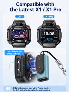 Adaptateur de <span class=keywords><strong>chargeur</strong></span> magnétique USB-C SIKAI pour montre connectée <span class=keywords><strong>Huawei</strong></span> Kids Watch X1/Pro/5X/5 Pro/4X – Convertisseur de charge de secours portable pour les voyages des enfants - Product Image 2