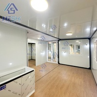 Hazır 20Ft 40Ft Prefabrik Konteyner Genişletilebilir Ev 1 2 3 4 5 Yatak Odalı Katlanabilir Nakliye Konteyner Tiny House Yapımı