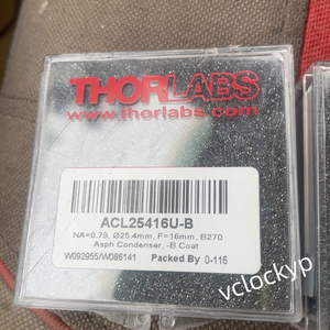 1 Uds. NUEVO THORLABS ACL25416U-B NA = 0,79 Lente de 25,4mm Entrega rápida a través de Fedex/DHL - Product Image 3