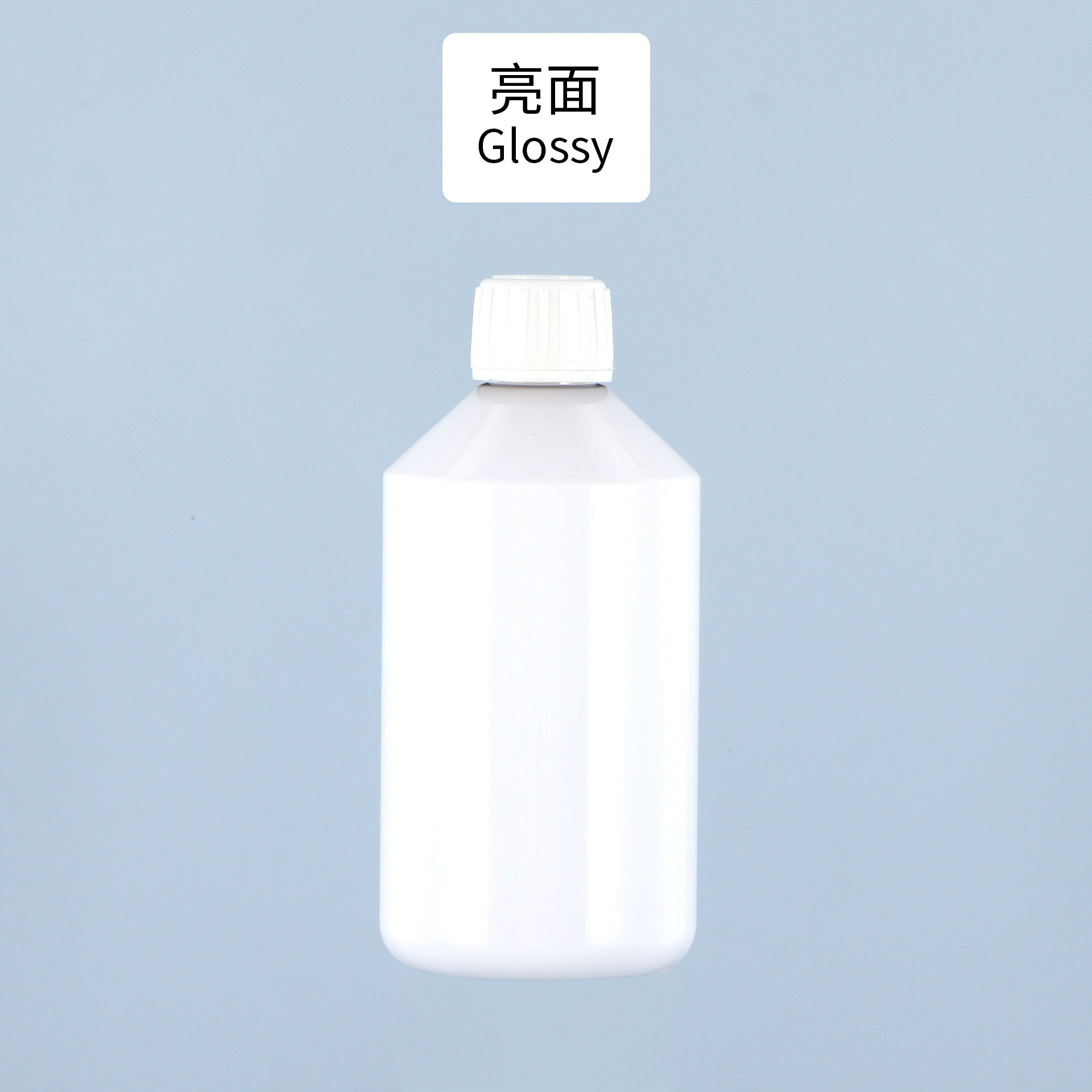 Brightening bottle with white hydrosol cap