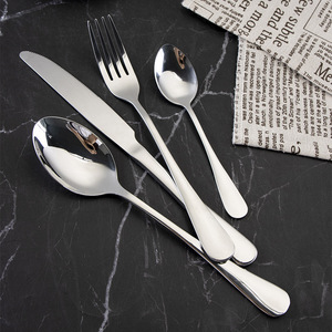 Vaisselle en acier inoxydable 1010, ensemble de vaisselle en acier inoxydable doré, boîte en bois dorée, coffret cadeau disponible pour la personnalisation - Product Image 4