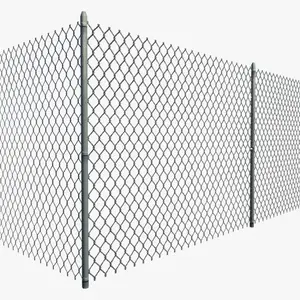 A variety of colors to choose from galvanized chain link fence price animal enclosure
