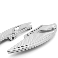 Planches de sol pour passager avec levier de changement de vitesse talon-orteil 1980-2023 pour Harley Touring Road King Road Street Glide