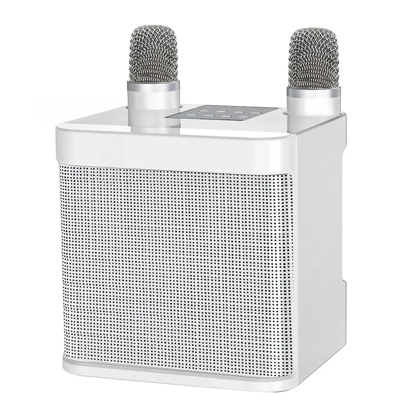 Nieuwe Muziek Ktv 3d Draagbare Thuis Draadloze Bluetooth Speaker Voor Buitenshuis Met Mic Karaoke Speakers