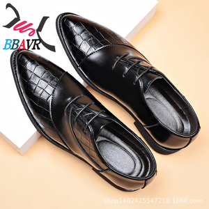 Zapatos de Hombre de Talla Grande para Otoño 2026, con Cordones, Casuales, Formales, de Punta Puntiaguda, con Aumento de Altura, Parte Superior de PU y Suela de Goma - Product Image 3