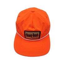Aangepaste Hoge Kwaliteit Heren Borduurwerk Snapback Hoed Ongestructureerde Nylon Snapback Cap